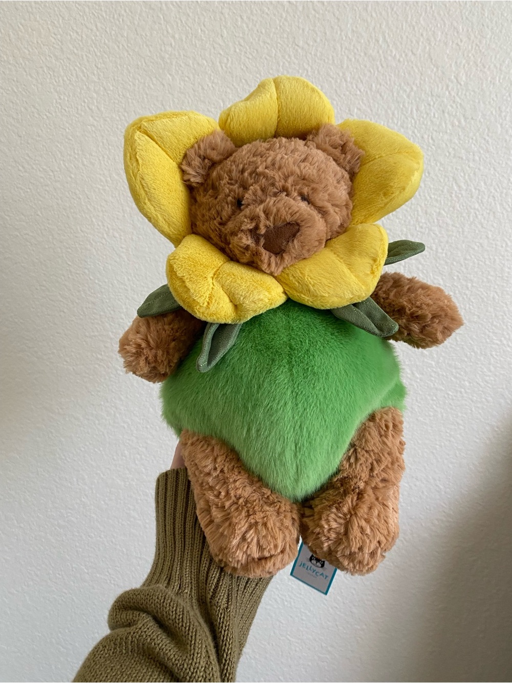Jellycat Bartholomew Bear ‘Daffodil’